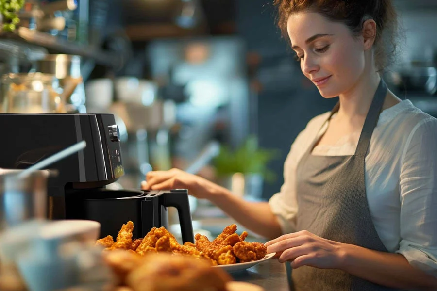 air fryer cooking