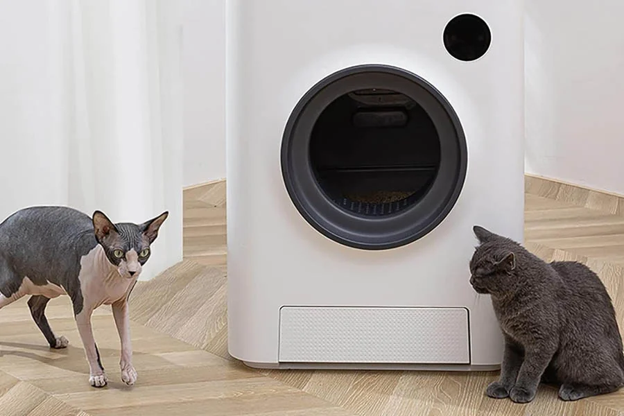 automatic cat boxes