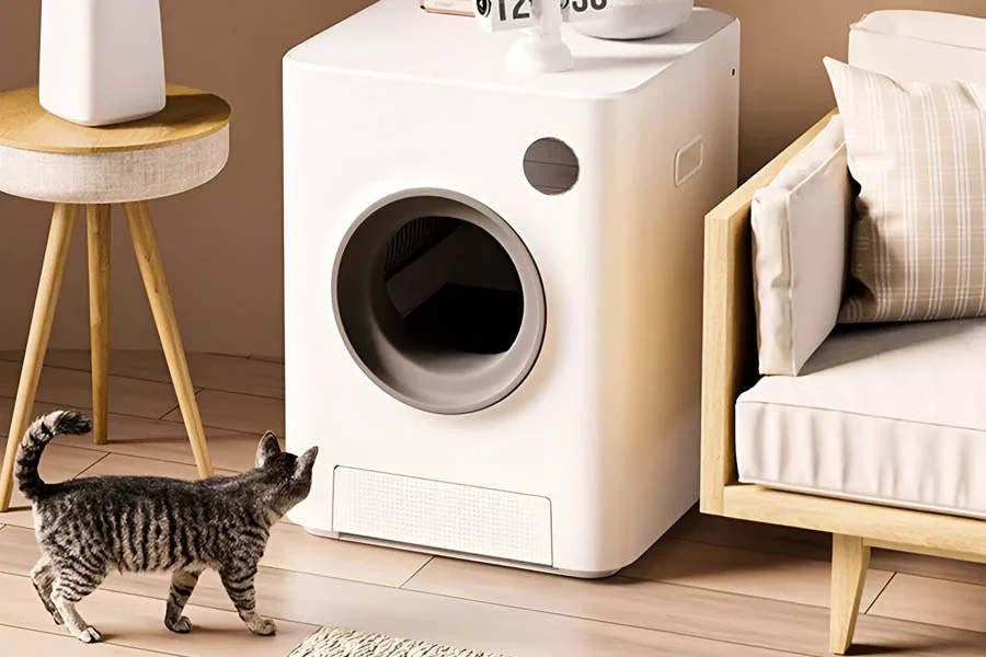 mechanical litter box