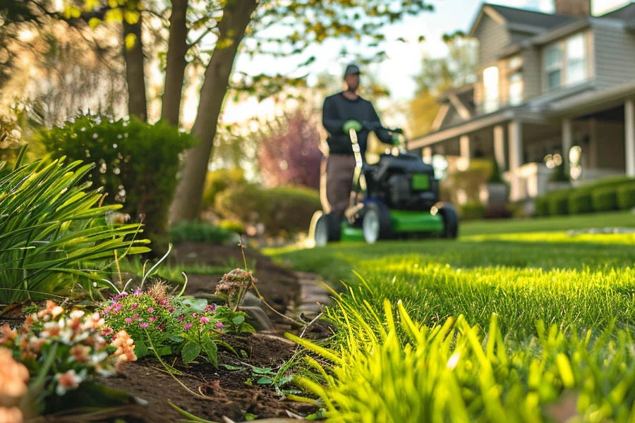 battery operated self propelled lawn mowers