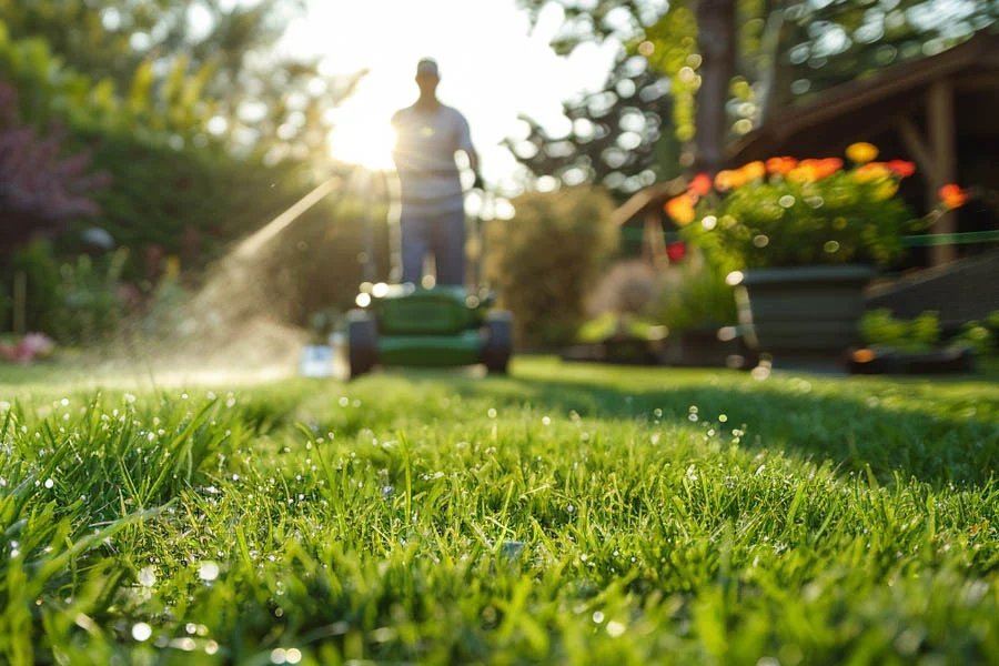 battery operated self propelled lawn mowers