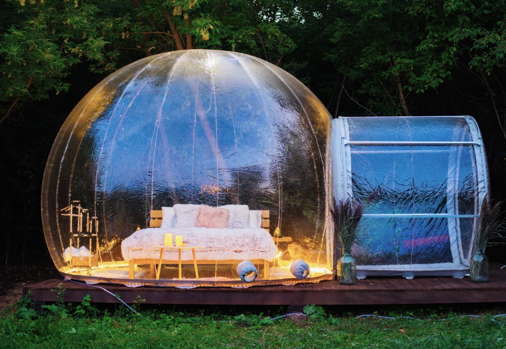 inflatable clear tent bubble