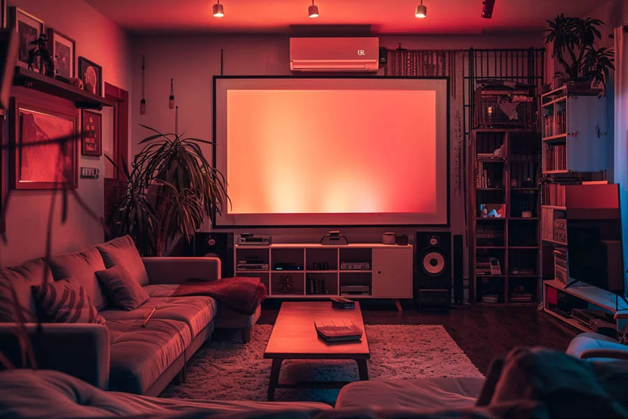 movie room projector