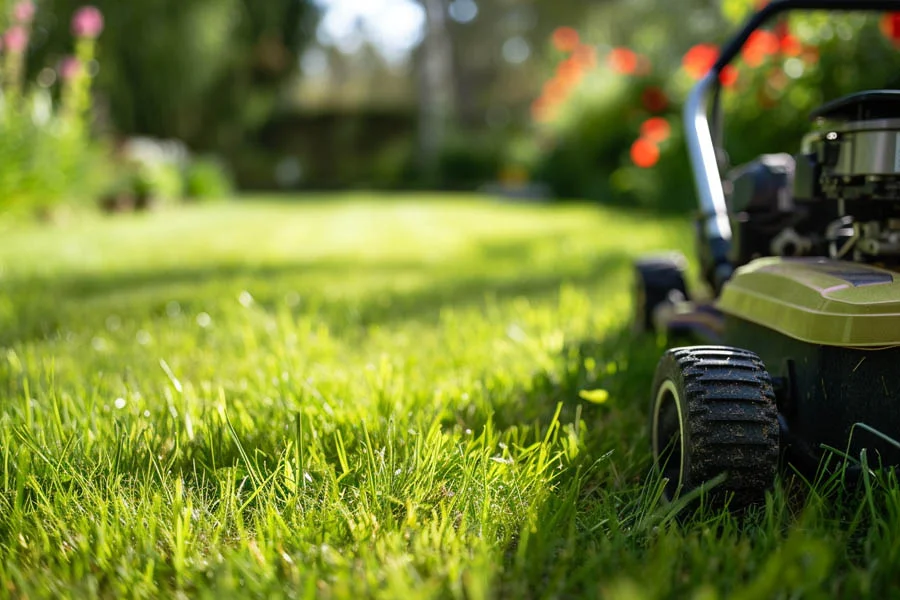 electric battery lawn mowers